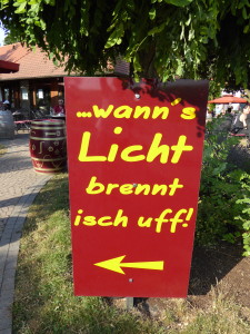 Wanns Licht brennt